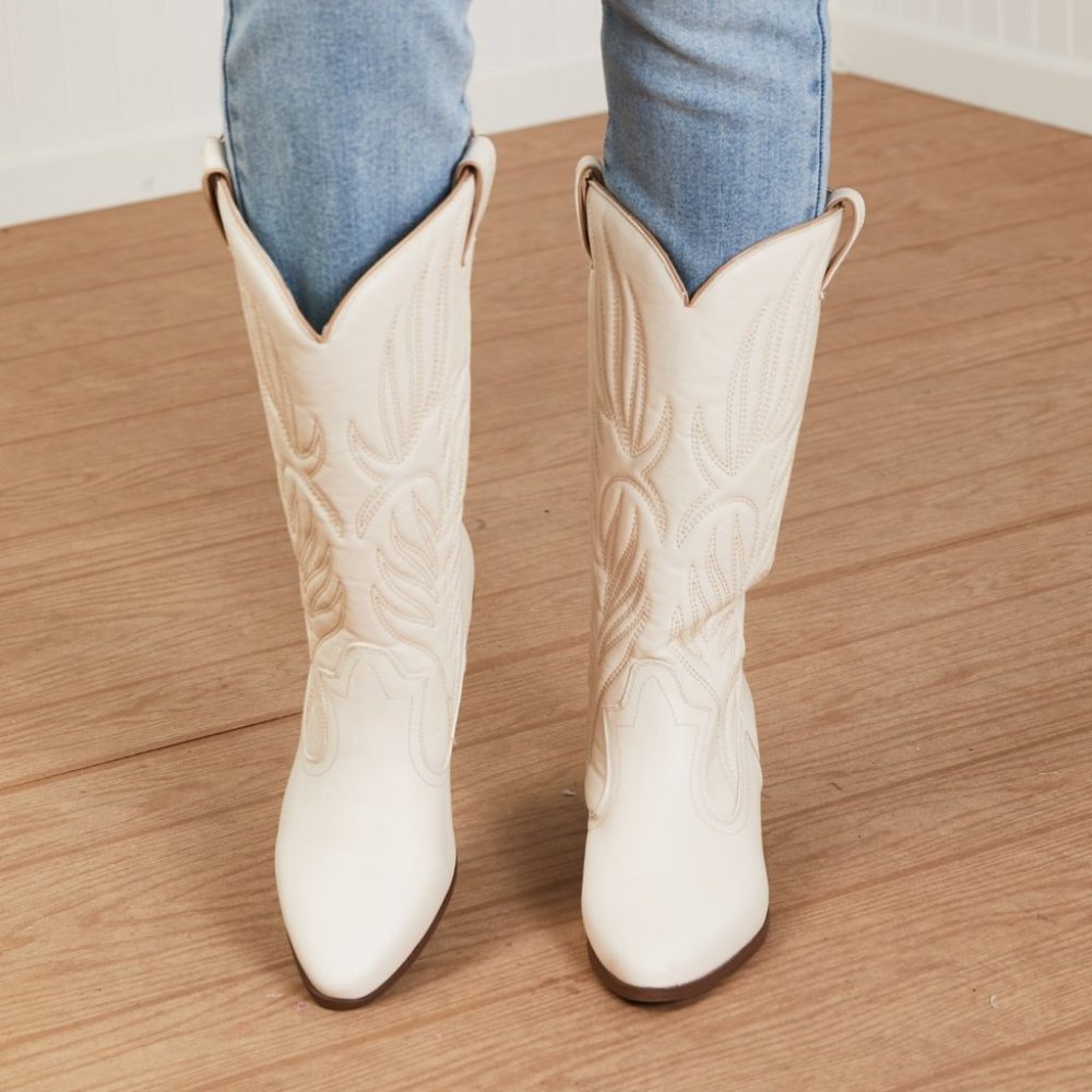East Lion Corp Mountain Fever Mid-Calf Cowboy Boots